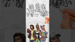 Drawing Doodly Sketch EDITION - The Sims 4: Life Simulation Magic | Create Your World
