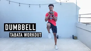 Dumbbell Tabata Workout | One Dumbbell Only