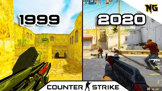 EVOLUTION OF COUNTER STRIKE (1999 - 2020) | NUMERIC GAMERS