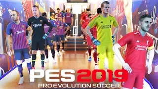 PES 2019 DEMO Gameplay - MY FIRST GAME (Barcelona & Liverpool)