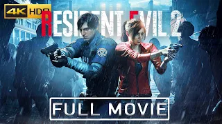 RESIDENT EVIL 2 REMAKE (PS5) All Cutscenes / Full Story (LEON & CLAIRE) Game Movie [4K/60FPS HDR]