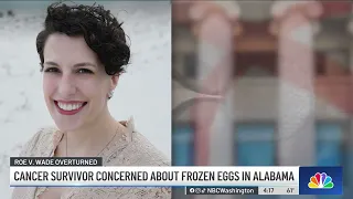 Virginia cancer survivor has eggs frozen in Alabama and is trying to get them out | NBC4 Washington