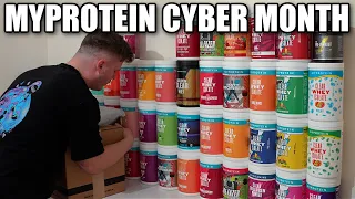 MYPROTEIN CYBER MONTH HAUL