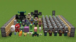 X400 illagers and all mobs minecraft combined?
