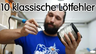 Wer macht sie nicht? 🌶️ typische Lötfehler