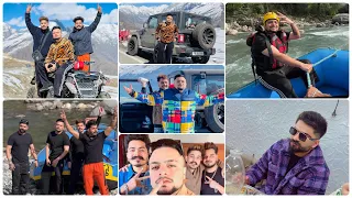 Mnali Trip Paise Pure Ho Gye 😂 Rafting Karn Lge Dekho Kon Dareya🤪😂 || Ankush Thakur || #Funnyvlog