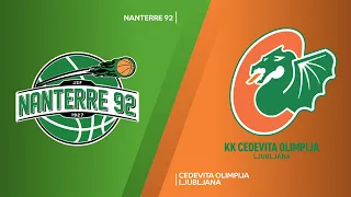 Nanterre 92 - Cedevita Olimpija Ljubljana Highlights | 7DAYS EuroCup, RS Round 1