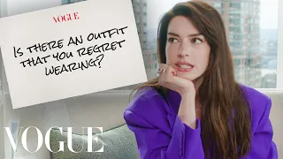 Anne Hathaway Answers 7 Questions | Vogue