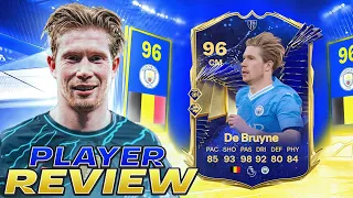 🥶96 TOTY KEVIN DE BRUYNE PLAYER REVIEW - EA FC 24 ULTIMATE TEAM