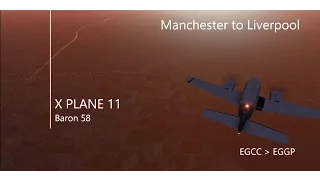 X Plane 11 - EGCC to EGGP