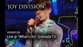 Joy Division - She's Lost Control (live @ Granada TV)