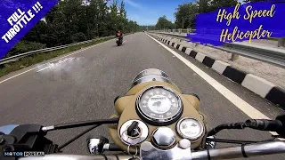 Royal Enfield Classic 500 Pure sound | Classic 500 chasing RS200 and R3 |