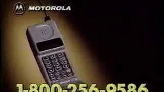 Early Motorola Flip Phone commercial