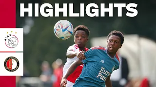 Mini Klassieker time ⚔️ | Highlights Ajax O15 - Feyenoord O15