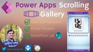 Power Apps Scrolling Gallery