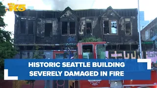 Historic Belltown building severely damaged by fire