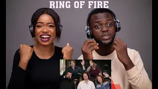 OUR FIRST TIME HEARING Home Free Ring of Fire (featuring Avi Kaplan of Pentatonix) REACTION!!!