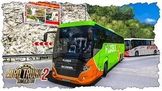 ВЕЗУ ТУРИСТОВ НА ВОДОПАДЫ! ТУРИСТИЧЕСКИЙ АВТОБУС - EURO TRUCK SIMULATOR 2