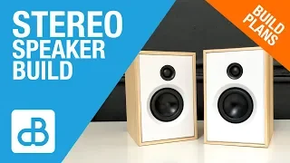 Building a Small 2-Way Stereo Speaker - by SoundBlab