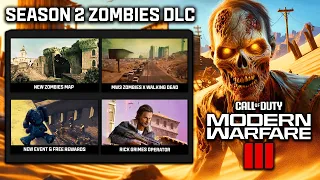 The HUGE MW3 Zombies Season 2 Update was just REVEALED... New Map, Walking Dead Event & More