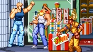 Burning Fight (Neo Geo AES) Playthrough - NintendoComplete