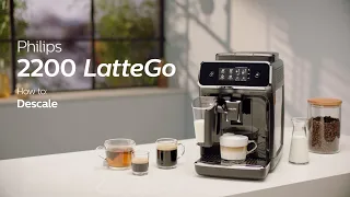 Philips Series 2200 LatteGo EP2231/40 Automatic Coffee Machine - How to Descale