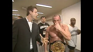 Mark Coleman Backstage footage after fight with Frye - Pride 26