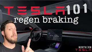 Everything You Need To Know About Regenerative Braking | TESLA 101