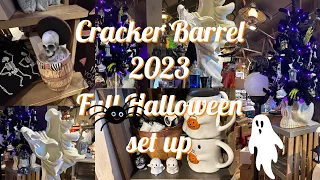 Cracker Barrel Halloween 2023 NEW FULL DISPLAY SETUP.
