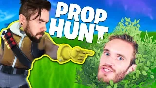 Fortnite Prop Hunt Pewdiepie HACKED My Game! (Epic Update)