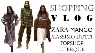 Шоппинг влог: Zara, Mango, Topshop, Uterque, Massimo Dutti // Тренды осени 2018