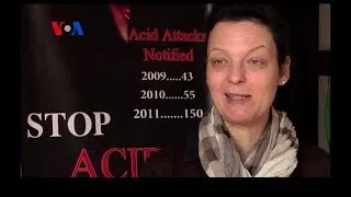 Acid Attack Victims Speak Out: WARNING - GRAPHIC VIDEO (VOA On Assignment Mar. 14, 2014)