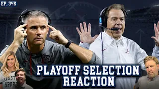 COLLEGE FOOTBALL PLAYOFF LIVE REACTION!