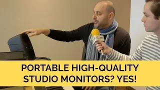 Portable high-quality studio monitors? - The iLoud MTM // Musikmesse 2019