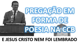 ELE PREGOU EM FORMATO DE RIMA