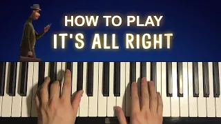 Pixar SOUL - It's All Right (Piano Tutorial Lesson) | Jon Batiste, Celeste