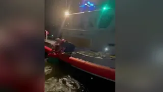 Coast Guard rescues four capsized boaters near Destin, Florida