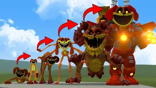 EVOLUTION OF DOGDAY TITANS IN POPPY PLAYTIME CHAPTER 3 In Garry's Mod!