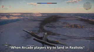 When Arcade players land on Realistic for the first time...
