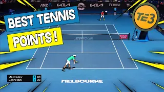 🎾 TENNIS ELBOW 2020 - BEST TENNIS POINTS ! (ATP Cup 2021)