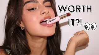 GLOSSIER ULTRA LIP REVIEW + SWATCHES