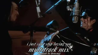 I JUST CAN'T STOP LOVING YOU | Multitrack Mix | Michael Jackson