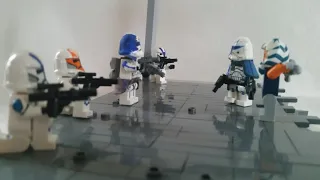 Lego Star Wars Clone Wars Season7 Jesse accuses Rex of treason Moc