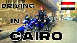 I Bought a MOTORCYCLE in CAIRO, Egypt!!!| Traffic is Crazy 😂 | انا اشتريت موتسيكل في القاهره