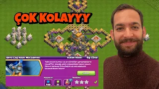 ORTA ÇAĞ KRAL MÜCADELESİ EN KOLAY 3 YILDIZ ! CLASH OF CLANS