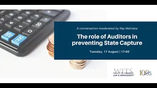 Webinar: The role of Auditors in preventing State Capture