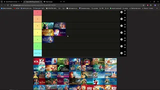 Тирлист полнометражек мейн-студии Дисней