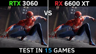 RX 6600 XT vs RTX 3060 | Test In 15 Games | Ultimate Comparison | 1080p - 1440p | 2022