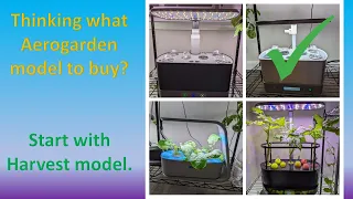 Aerogarden Harvest - Best for newbies - A detailed and real review with 3 years of usage