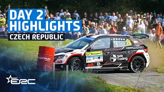 Day 2 Highlights | ERC Barum Czech Rally Zlín 2023